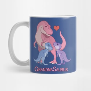 GrandpaSaurus T-Rex & Baby Boy Girl Dinosaurs Mug